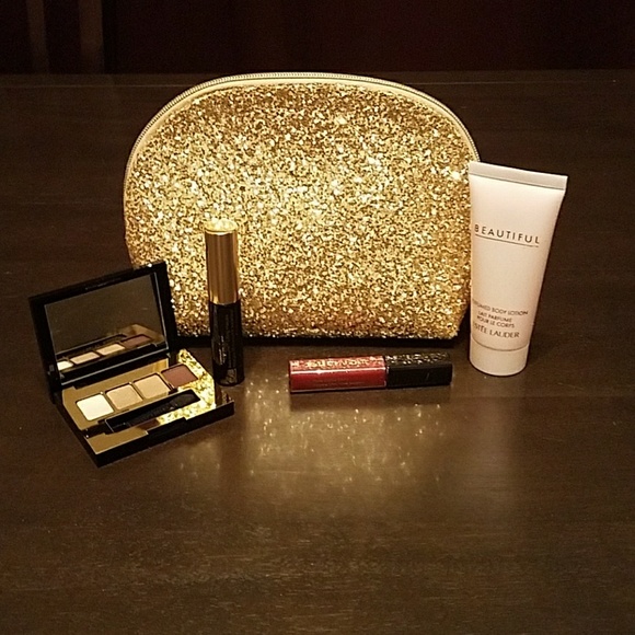 Estee Lauder Other - Estee Lauder mini makeup bag with goodies!